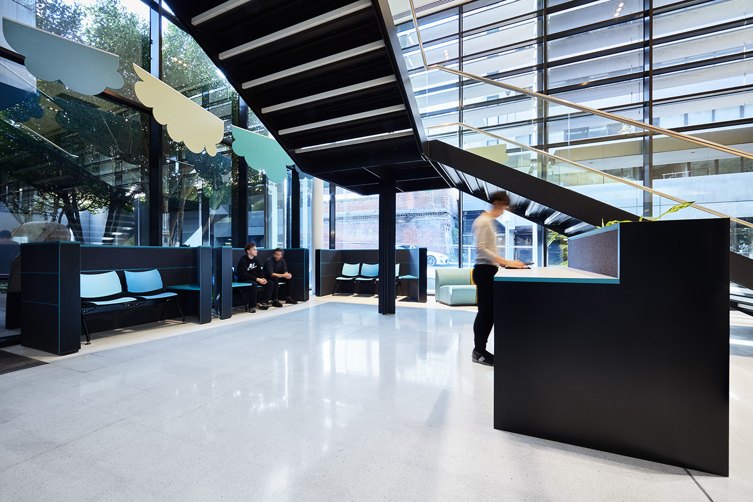 Foyer of the Melbourne Children's Court