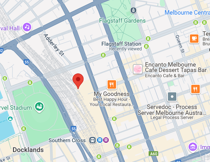 Melbourne Children's Court - Google maps 